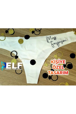 Kişiye Özel Gelin Külot Baskılı Resimdeki Renk