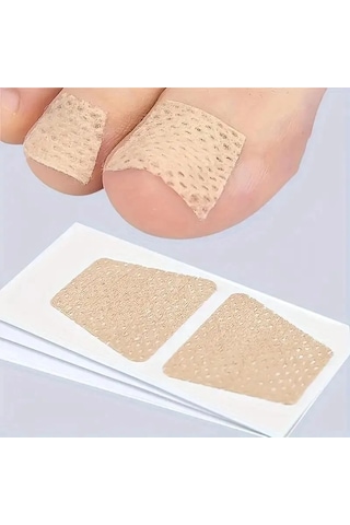 Jenerik Kolay Uygulanabilir Ayak Tırnağı Onarım Yaması 10lu Set Çok Renkli