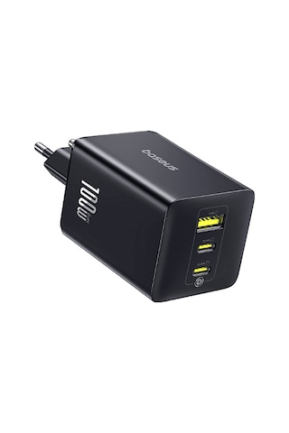 Baseus Enrfll Fe11 2c+u 100w Şarj Cihazı Siyah