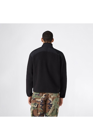 Champion Full Zip Top Erkek Siyah Sweatshirt 223003 2800282