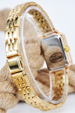 Kol Saati Vintage Altın Renk Şık Sade Tasarım Su-548-001