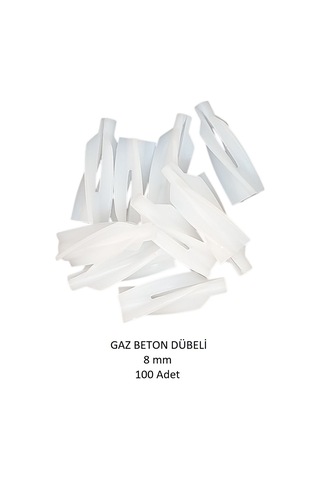 Gaz Beton Ytong Dübeli 8 Mm 100 Adet