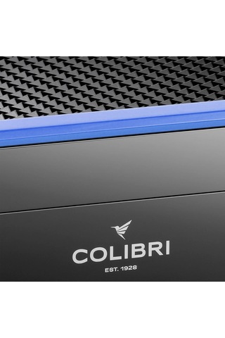 Colibri Rally Humidor Puro Kutusu Piano Siyah/maviı 120's
