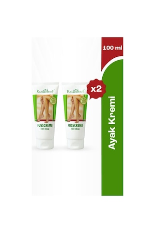 Krauterhof Ayak Bakım Kremi 100 Ml 2 Adet