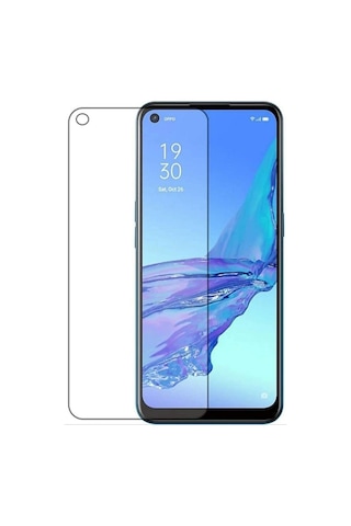 Oppo A53 Nano Kırılmaz Cam Ekran Koruyucu Şeffaf