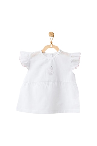 Dear Enika Andywawa Kız Bebek Ördek Desenli 3lü Alt Üst Takım Ac21795r 001