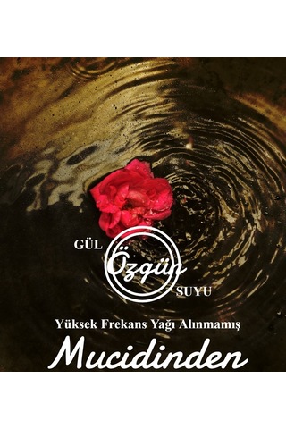 Akita Doğal Yağı Alınmamış Gül Suyu Cam Şişe 100 ML