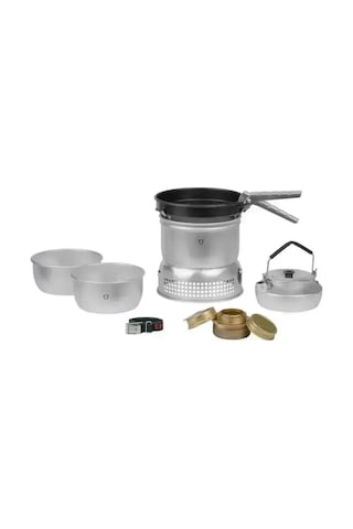 Trangia Kamp Yemek Pişirme Seti - Full Set Açık Gri