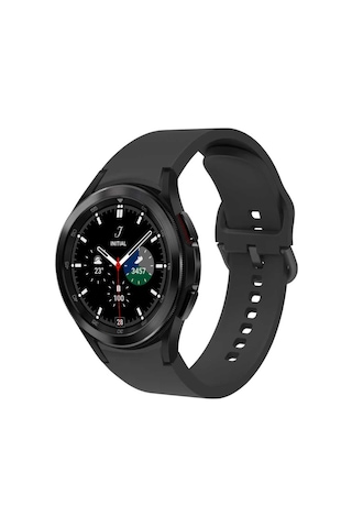 Samsung Galaxy Watch 4 Classic 46Mm Krd-50 Silikon Kordon-Siyah