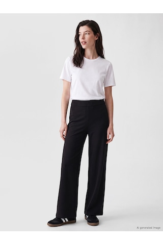 Lcw Comfort Siyah Soft Touch Kadın Eşofman Altı