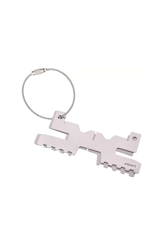 Teltree Titanyum Alkollü Fırın Tutucu, 24.5g Hafif, Gümüş Renk, 96x38mm, Çapraz Dikey Tutucu Gümüş