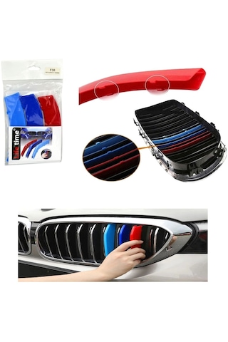 Bmw 3 Serisi F30 2013-2018 Uyumlu Yedek Parça 11 Rods 3m Ön Normal Panjur Böbrek Şeridi