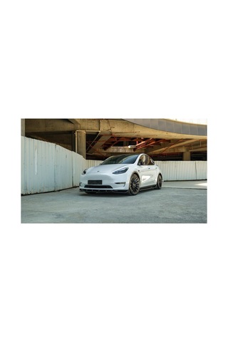 Tesla Model Y 2020-2025 Body Kit Seti Ön Lip Marşpiyel Difüzör Spoiler