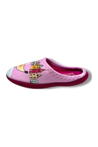 Gezer 14531-26 Happy Winter Termal Kız Çocuk Ev Terlik 30-35 Pembe