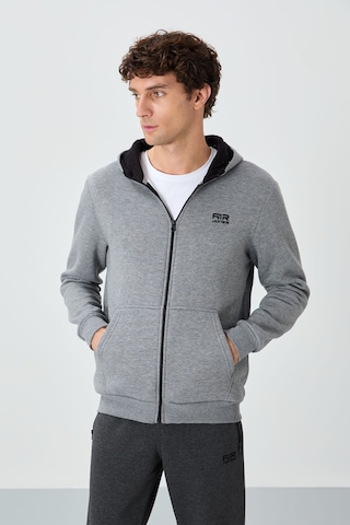 Tommy Life Hector Gri Melanj Şardonlu Erkek Sweatshirt - 88139 GRİ MELANJ