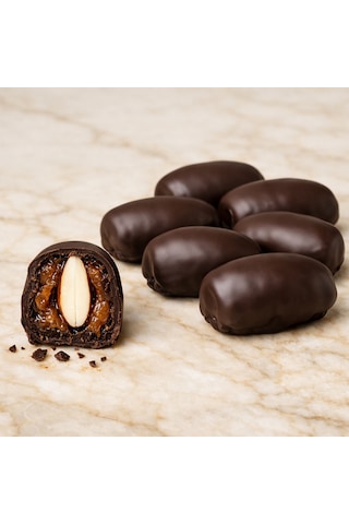 Çikolatalı Bademli Hurma 1 Kg 64512592