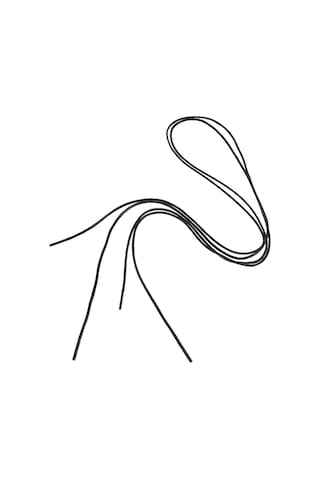 80 Cm Siyah Mumlu Klasik Ayakkabı Bağcığı Siyah