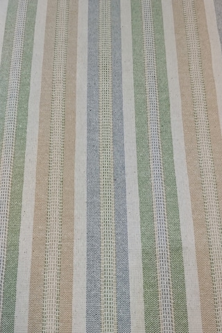 Naturel Buldan %100 Pamuk Çift Kat Fırfırlı 3 Parça Çift Kişilik Yatak Örtüsü Takımı 240x260 Cm Çok Renkli