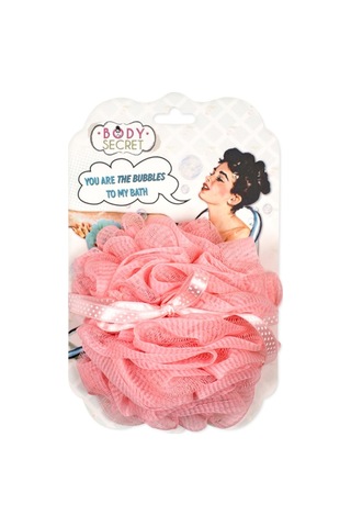 Bodysecret Saplı Banyo Lifi + Top Banyo Lifi Pembe