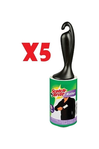 Scotch Brite Tüy Toplayıcı Rulo 56 Yaprak 5'li Set