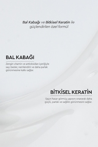 Otacı Onarıcı Bal Kabağı Şampuan Seti
