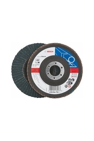 Bosch 115 mm 40 K Expert For Metal Flap Disk - 2608606752