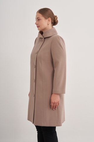 Aker 24aw08578112 Büyük Beden Kaban 24aw08578112 038 Camel Camel