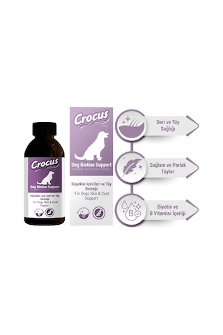 Crocus - 608 - Köpek Tüy Sağlığı Damlası - Aconcept - 100 Ml