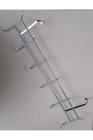 6 Lı Lüx Kapı Arkası Askı Galvanizli Amerikan Kapılar İçin Diğer