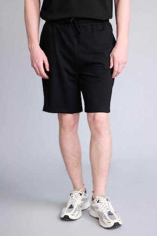 Defacto İnce Sweatshirt Kumaşı Şort H0652ax26spbk27 Siyah-bk27