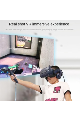 Oculus Quest İçin 1/2 0.5 M Usb-a - Usb-c Kablosu 3a Usb3.2 Gen2 Hızlı Şarj Bağlantı Kablosu Vr Kulaklık 10 Gbps Veri Aktarım Kablosu