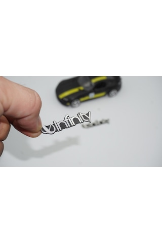 Infinity Hoparlör Krom Metal 3M Logo Amblem 2 Li Set (503744962)