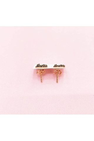 Oriental Kuyumculuk Jewellery Güvercin Kuş Gümüş Rose Küpe Rose