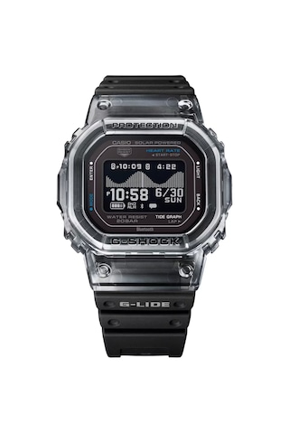 G-shock G-lide Gbx-h5600 Series 44.5 Mm Quartz Saat Gbx-h5600-1dr Gri