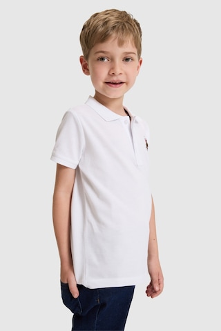U.s. Polo Assn. Erkek Çocuk Beyaz Tişört Basic 50325608-vr013
