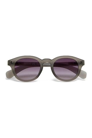 Okkia Milano Unisex Güneş Gözlüğü Transparan Gri / Lens: Siyah Gradyan Gri