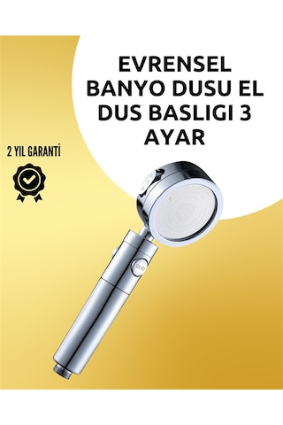 Masaj Ve Yağmur Modlu Çok İşlevli Paslanmaz Çelik Duş Başlığı 17015363