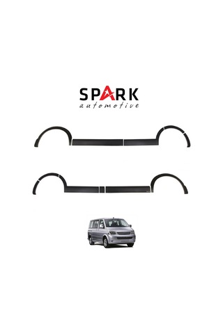 Volkswagen Transporter T5 2009-2014 Yıl Aralığı Uyumlu Kısa Şase Sol Sürgü Dodik Seti 11 Parça
