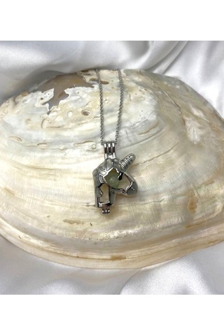 Karanlıkta Parlayan Gümüş Kaplama Unicorn Kolye Çok REnkli