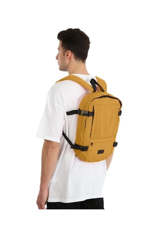 Bagslap Hardal Su Geçirmez Kumaş Sırt Çantası 1028