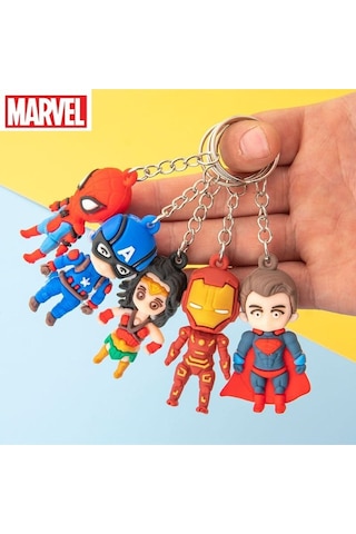 Marvel Kahramanlar Anahtarlık Çanta Süsü Aksesuar