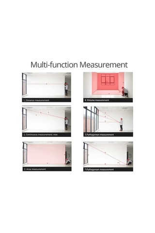 Tongxida Sndway Lazer Ölçer 40m/50m/120m Dijital Hassas Sw-mt4 40m/