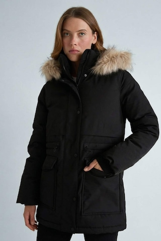 Defacto Su Geçirmez Relax Fit Kapüşonlu Parka F2880ax25wnbk27 Siyah-bk27