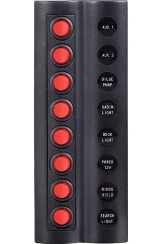 Bfy Marin Sigortali Switch Panel Tip:4 Anahtarlı