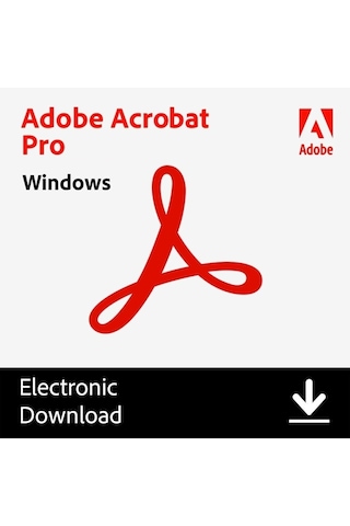Adobe Acrobat Pro Dc Dijital Lisans - Ömür Boyu + Türkçe