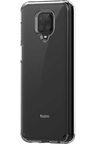 Xiaomi Redmi Note 9 Pro Kılıf Zore Coss Şeffaf Sert Silikon Kılıf Renksiz