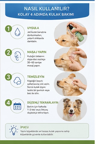 Artero Aurigel Köpekler İçin Kulak Temizleme Jeli 100 Ml