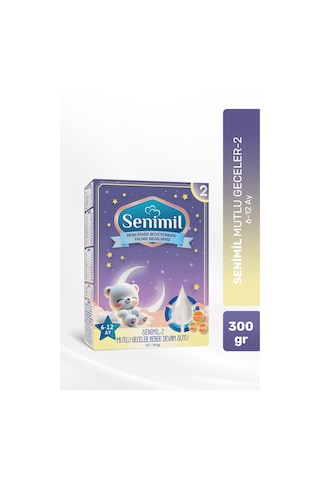 Senimil 2 Mutlu Geceler Bebek Devam Sütü 300 G