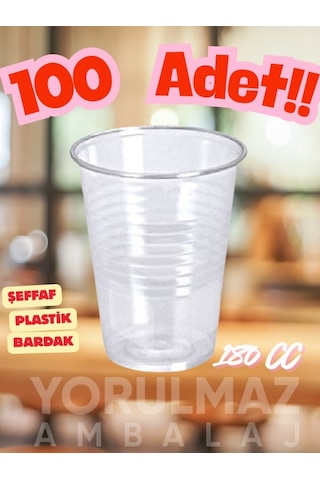 180 Cc Plastik Bardak Ekonomik Ve Dayanıklı Tek Kullanımlık Bardak Siyah