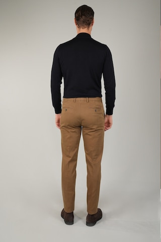 Bisse Haki Pamuklu Chino Pilesiz Erkek Pantolon Pns24k24001 D49 Haki